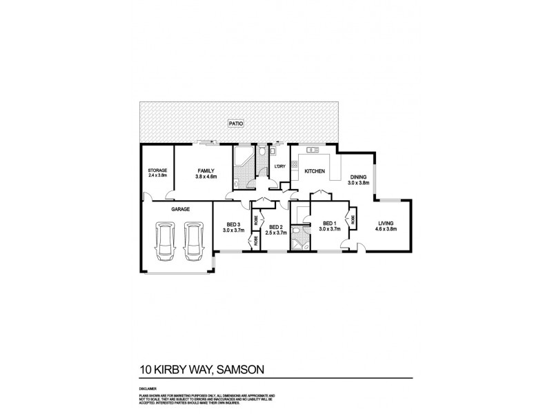 10 Kirby Way, Samson WA 6163 Floorplan