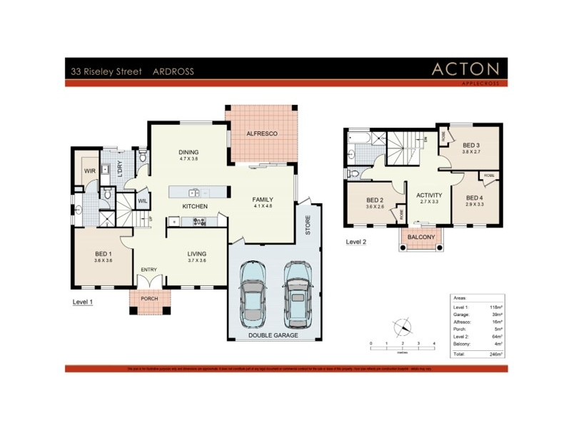 33 Riseley Street, Ardross WA 6153 Floorplan