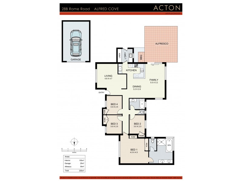 28b Rome Road, Alfred Cove WA 6154 Floorplan