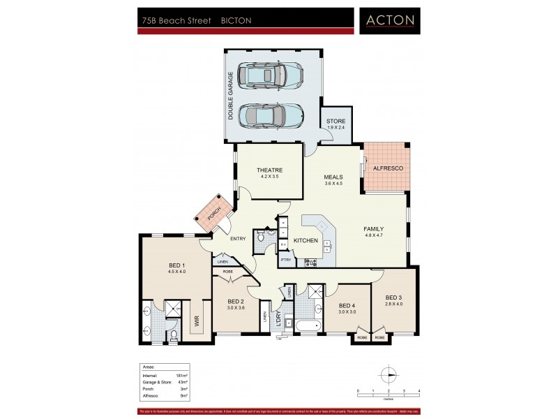75B Beach Street, Bicton WA 6157 Floorplan