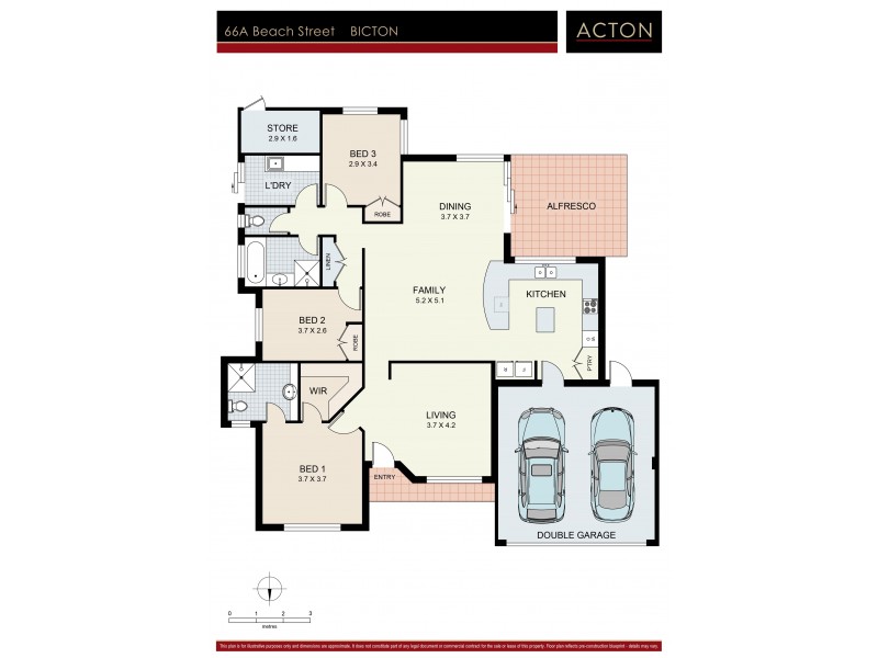 66A Beach Street, Bicton WA 6157 Floorplan
