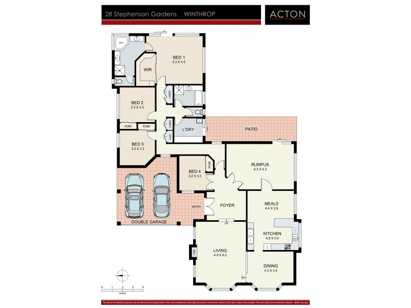 28 Stephenson Gardens, Winthrop WA 6150 Floorplan