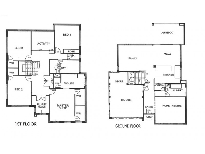 1C Hallin Court, Ardross WA 6153 Floorplan