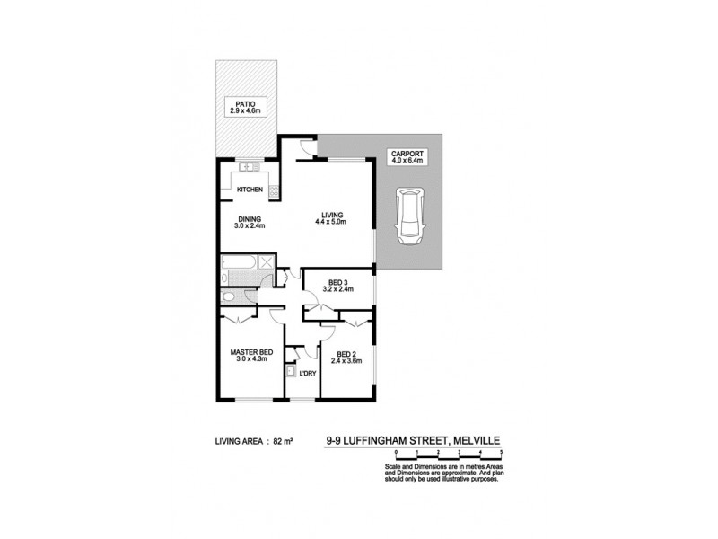 9/9 Luffingham Street, Melville WA 6156 Floorplan