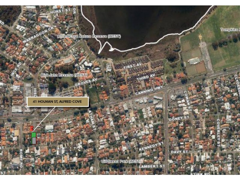 Lot 2, 41 Holman St, Alfred Cove WA 6154