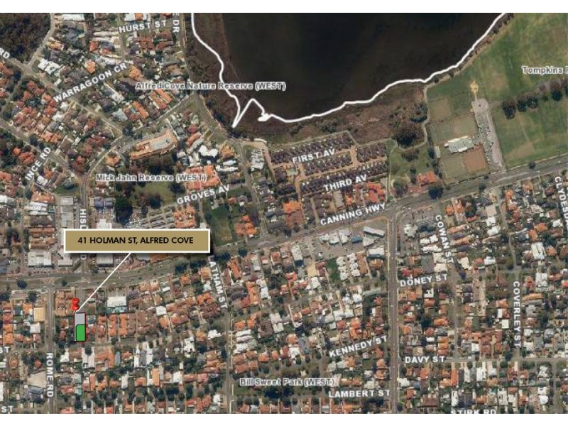 Lot 1, 41 Holman St, Alfred Cove WA 6154