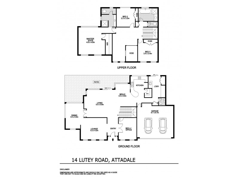 14 Lutey Road, Attadale WA 6156 Floorplan