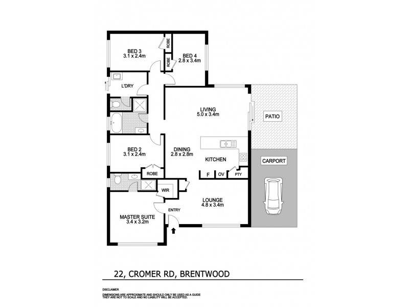 22 Cromer Road, Brentwood WA 6153 Floorplan