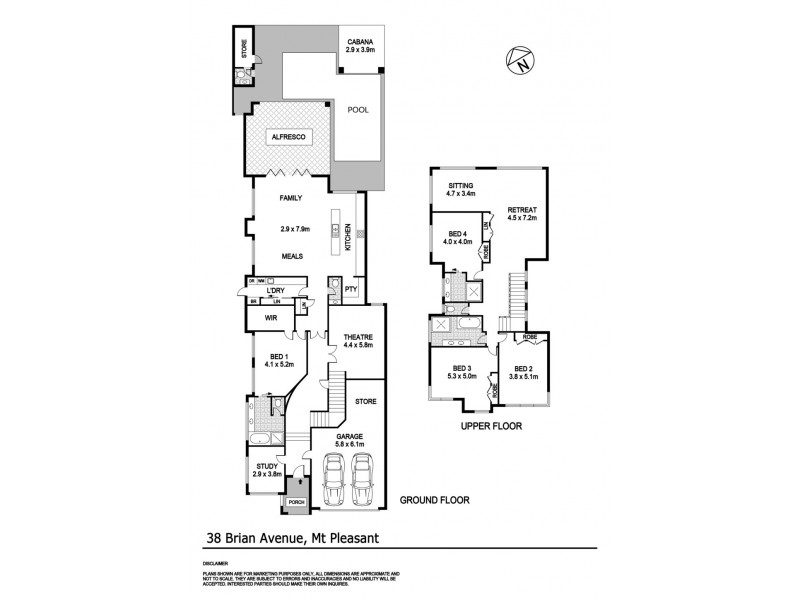 38 Brian Ave, Mount Pleasant WA 6153 Floorplan