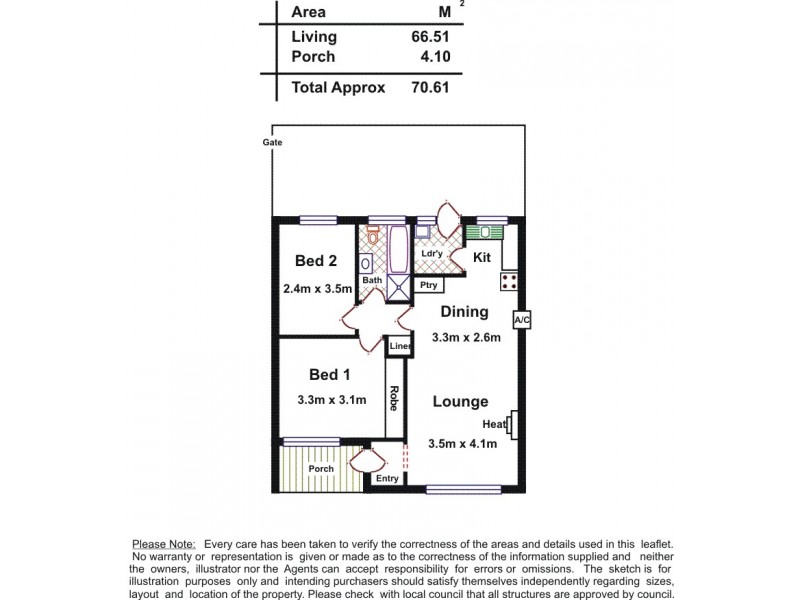 1/15 Briant Road, Magill SA 5072 Floorplan