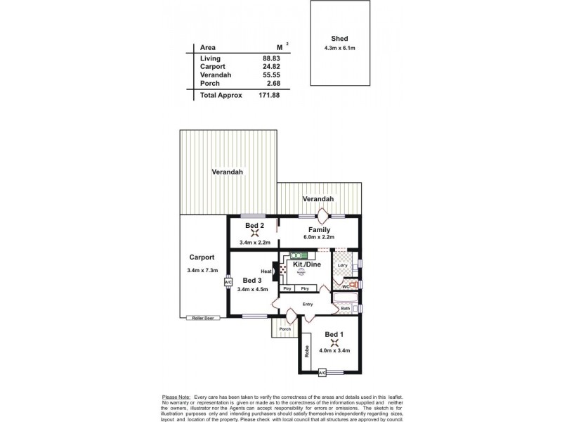 508 Regency Road, Enfield SA 5085 Floorplan