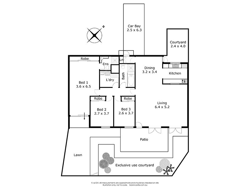 9/12 Wingfield Avenue, Crawley WA 6009 Floorplan