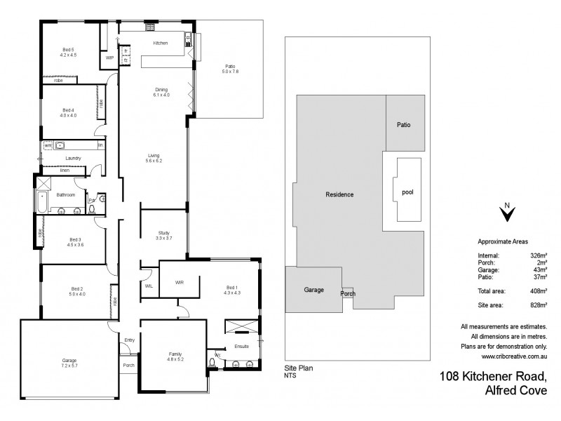 108 Kitchener Road, Alfred Cove WA 6154 Floorplan