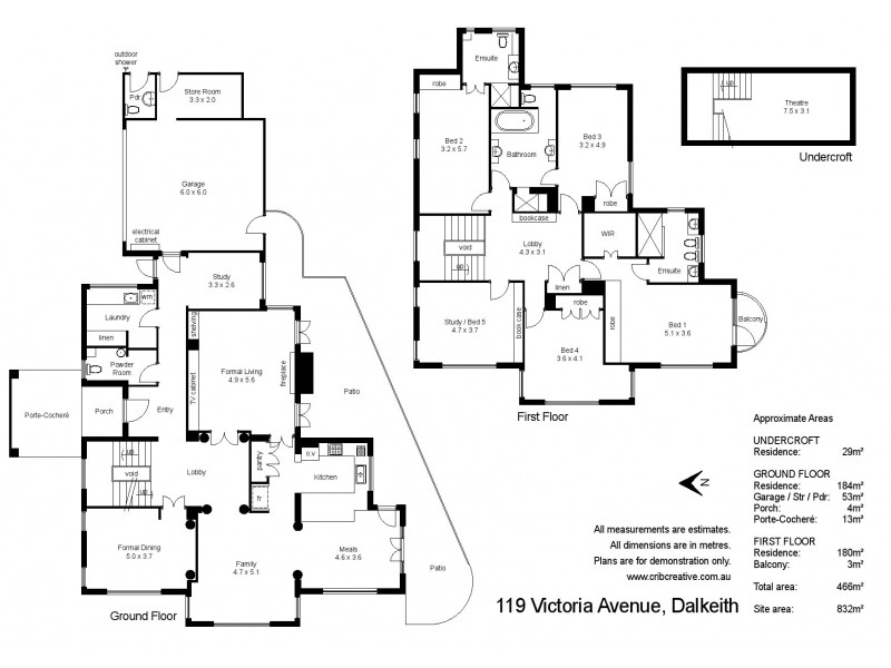 119 Victoria Avenue, Dalkeith WA 6009 Floorplan