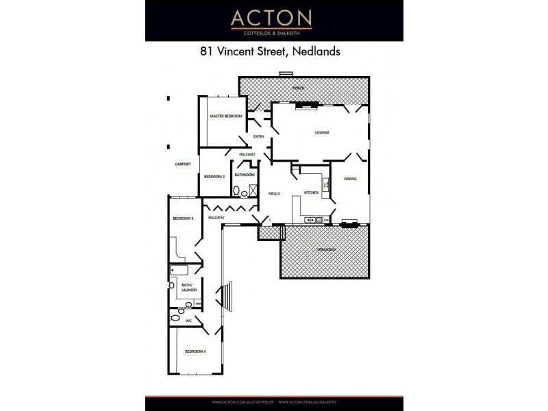 81 Vincent Street, Nedlands WA 6009 Floorplan