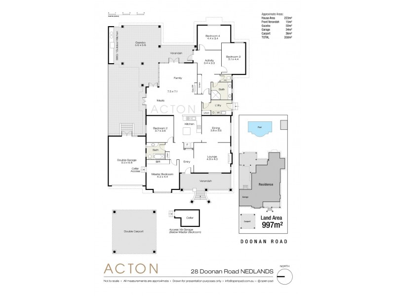 28 Doonan Road, Nedlands WA 6009 Floorplan