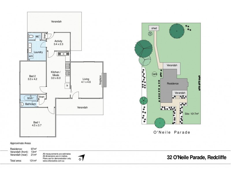 32 O’Neile Parade, Redcliffe WA 6104 Floorplan