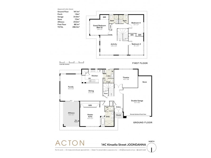 14C Kinsella Street, Joondanna WA 6060 Floorplan