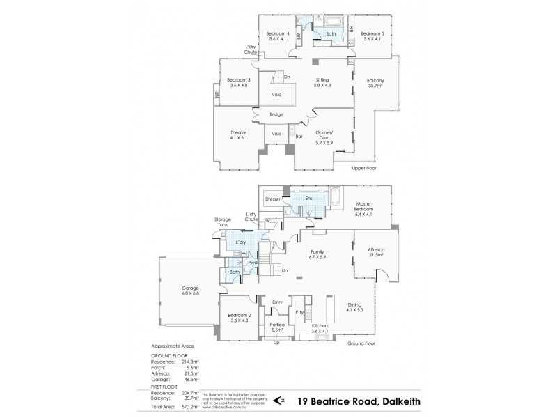 19 Beatrice Road, Dalkeith WA 6009 Floorplan