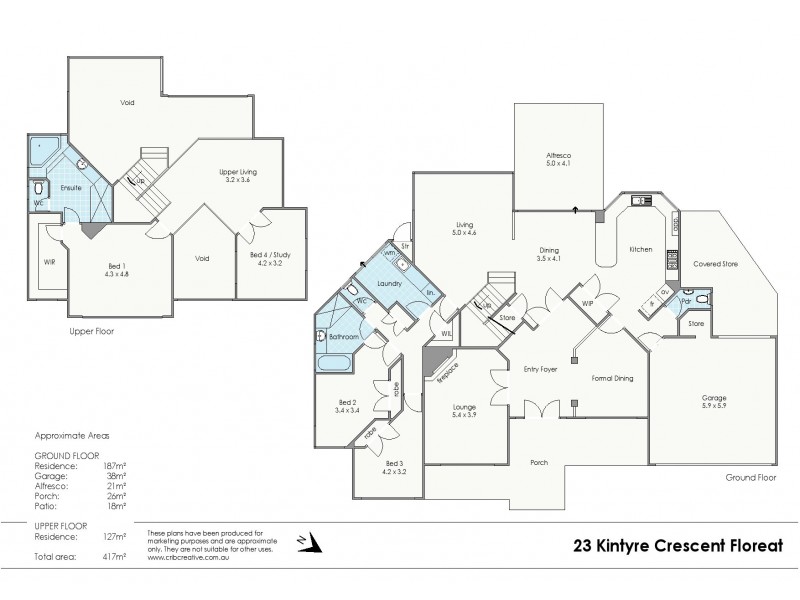 23 Kintyre Crescent, Floreat WA 6014 Floorplan