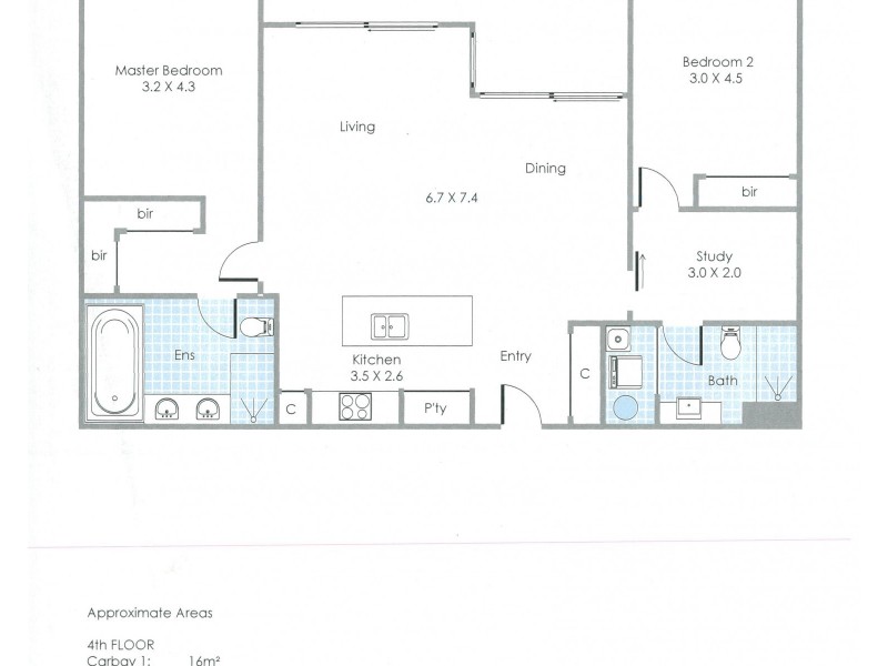 605/20 Gugeri Street, Claremont WA 6010 Floorplan