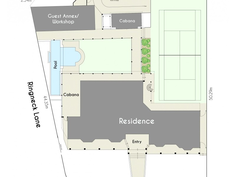 13 Hobbs Avenue, Dalkeith WA 6009 Floorplan