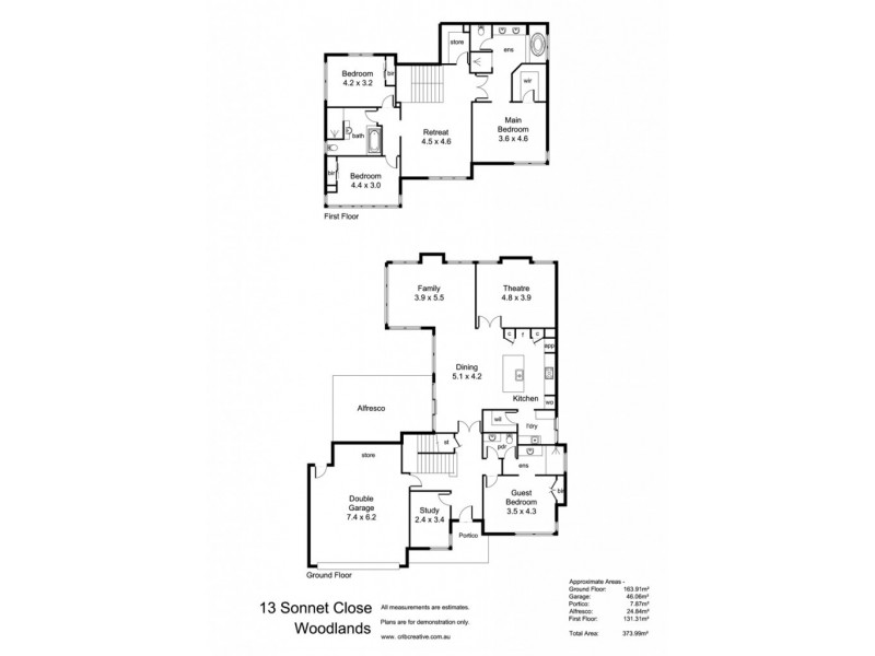 13 Sonnet Close, Woodlands WA 6018 Floorplan
