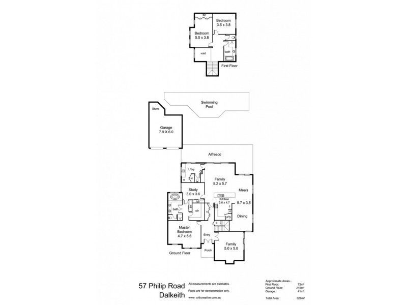 57 Philip Road, Dalkeith WA 6009 Floorplan