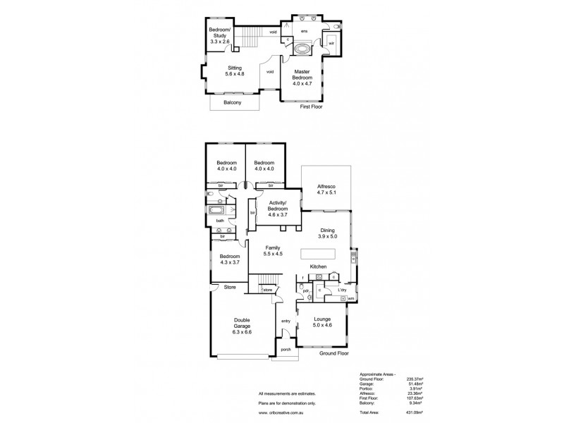 17 Pownall Gardens, Churchlands WA 6018 Floorplan