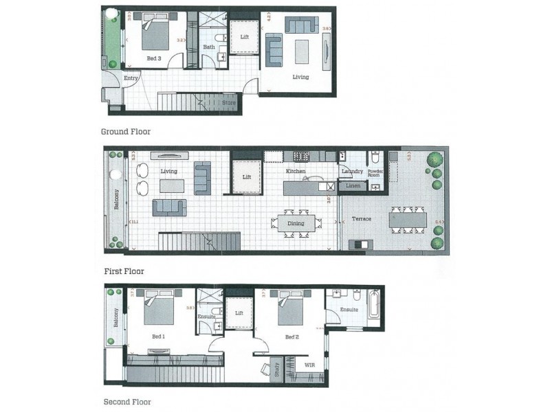 1/9 Athletes Parade, Floreat WA 6014 Floorplan