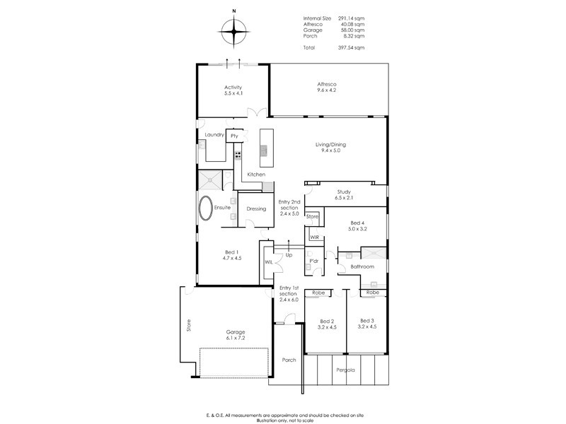 60 Evandale Street, Floreat WA 6014 Floorplan