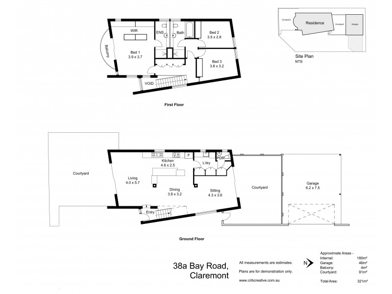 38A Bay Road, Claremont WA 6010 Floorplan