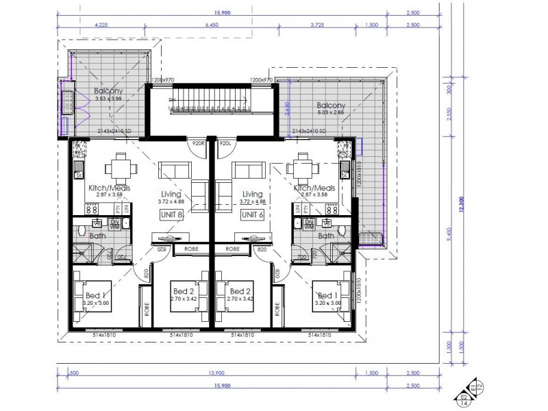 8/23 Ida Street, Bassendean WA 6054 Floorplan