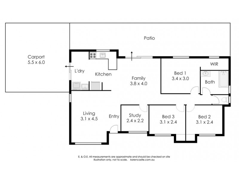 2 Wendowie Place, Serpentine WA 6125 Floorplan