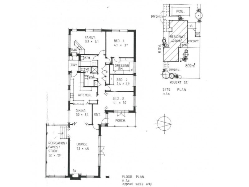1 Robert Street, Dalkeith WA 6009 Floorplan