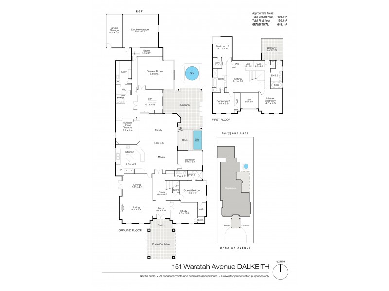 151 Waratah Avenue, Dalkeith WA 6009 Floorplan