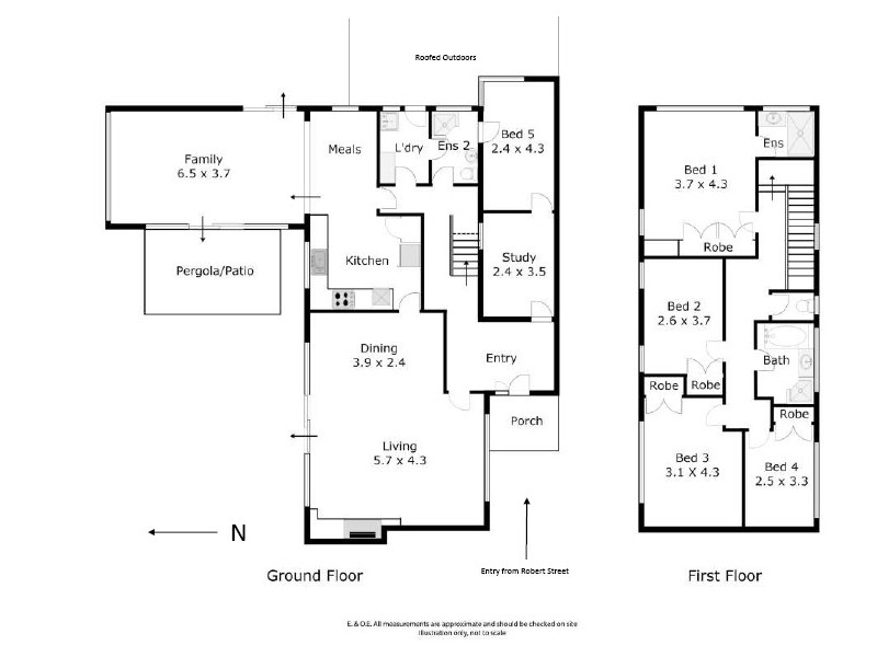 8 Robert Street, Dalkeith WA 6009 Floorplan