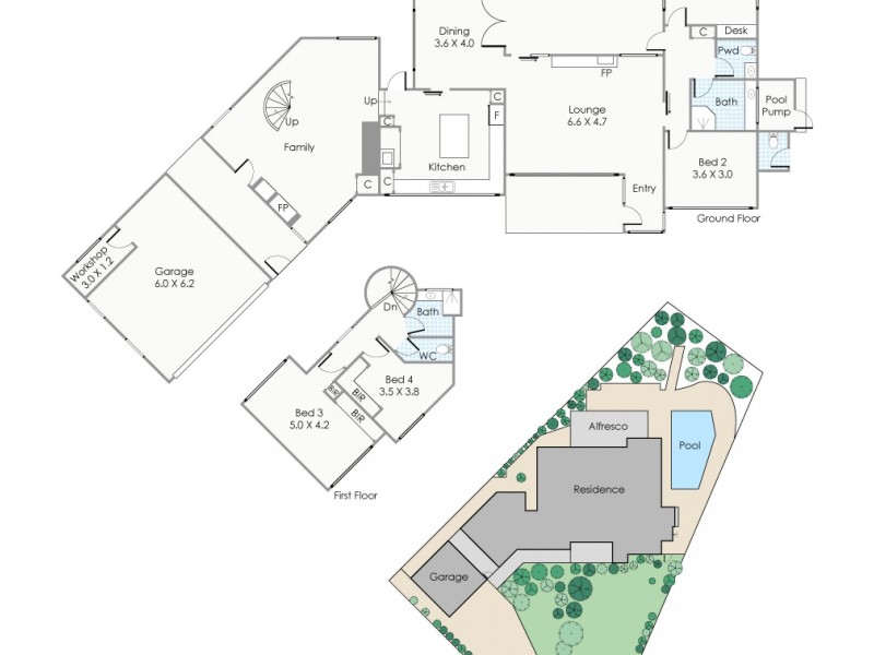 12 Olympic Place, Ardross WA 6153 Floorplan