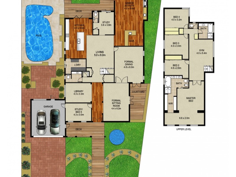 11 Charles Lane, Mount Claremont WA 6010 Floorplan