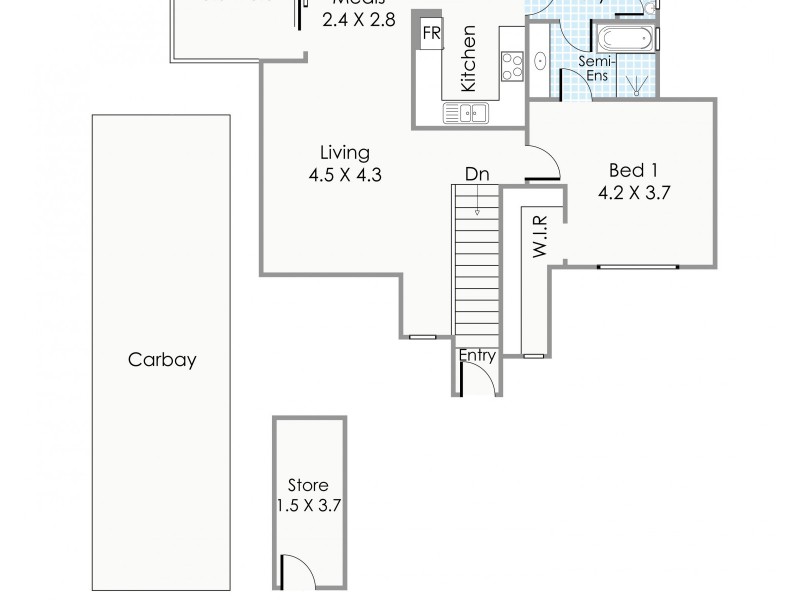 5/64 Broadway, Crawley WA 6009 Floorplan