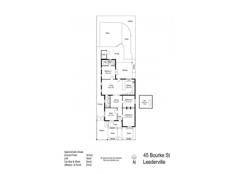 45 Bourke Street, Leederville WA 6007 Floorplan