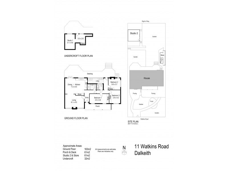 11 Watkins Road, Dalkeith WA 6009 Floorplan