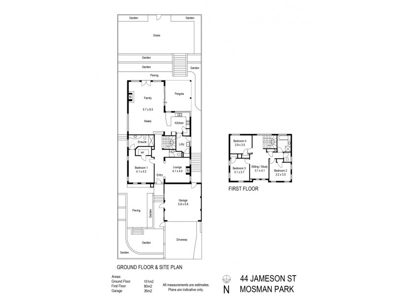 44 Jameson Street, Mosman Park WA 6012 Floorplan