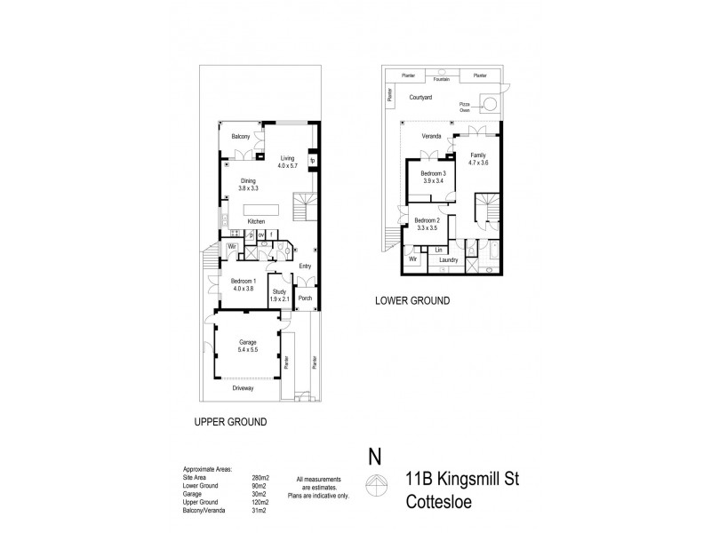 11B Kingsmill Street, Claremont WA 6010 Floorplan