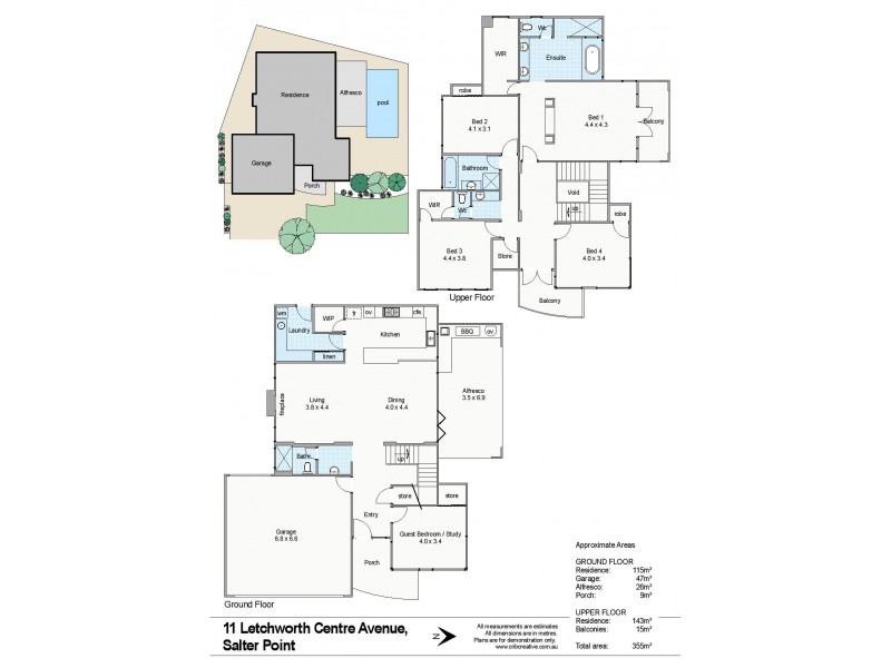 11 Letchworth Centre Avenue, Salter Point WA 6152 Floorplan