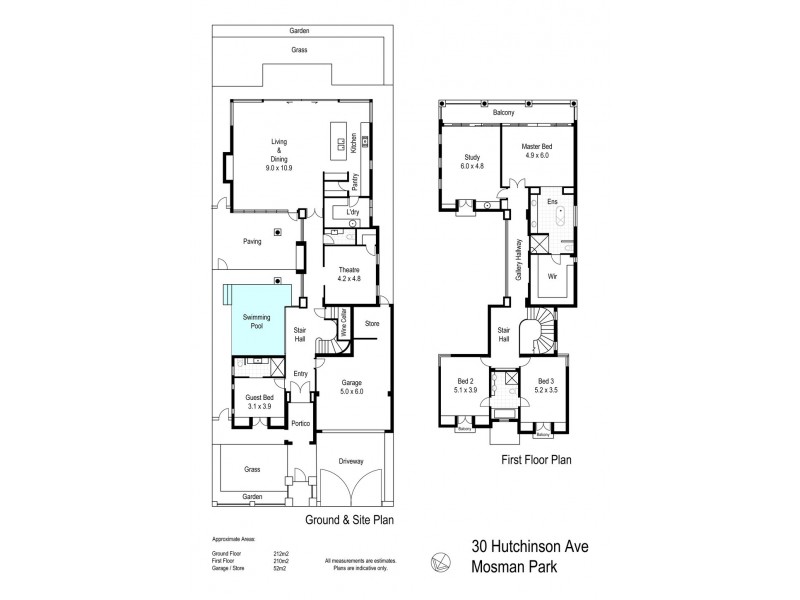 30 Hutchinson Avenue, Mosman Park WA 6012 Floorplan