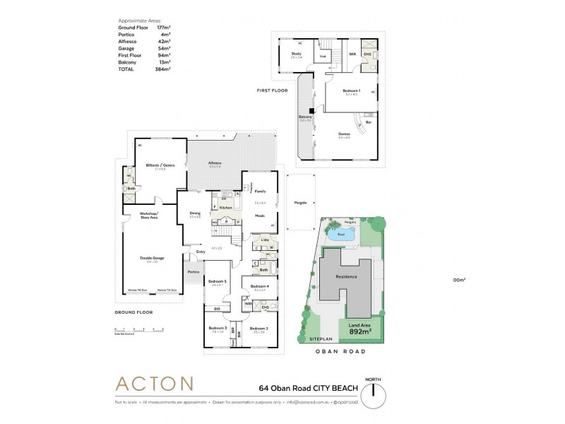 64 Oban Road, City Beach WA 6015 Floorplan
