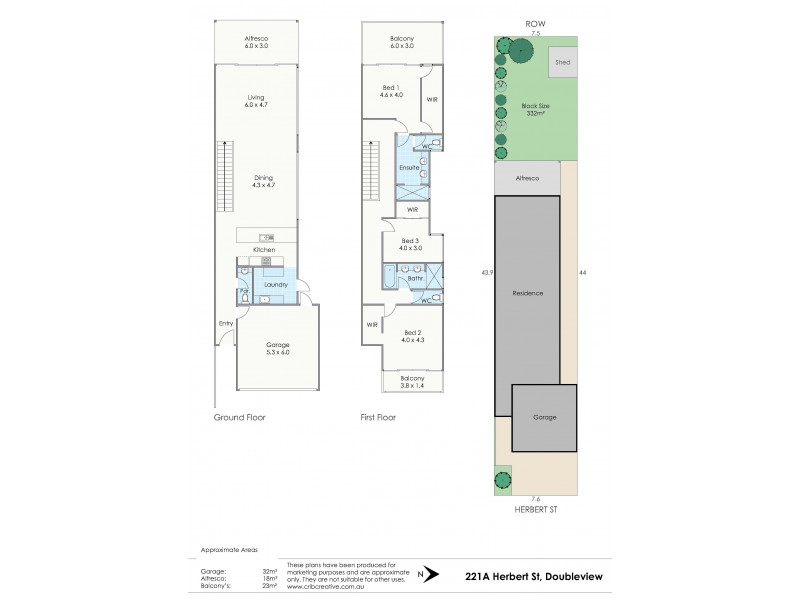 221A Herbert Street, Doubleview WA 6018 Floorplan