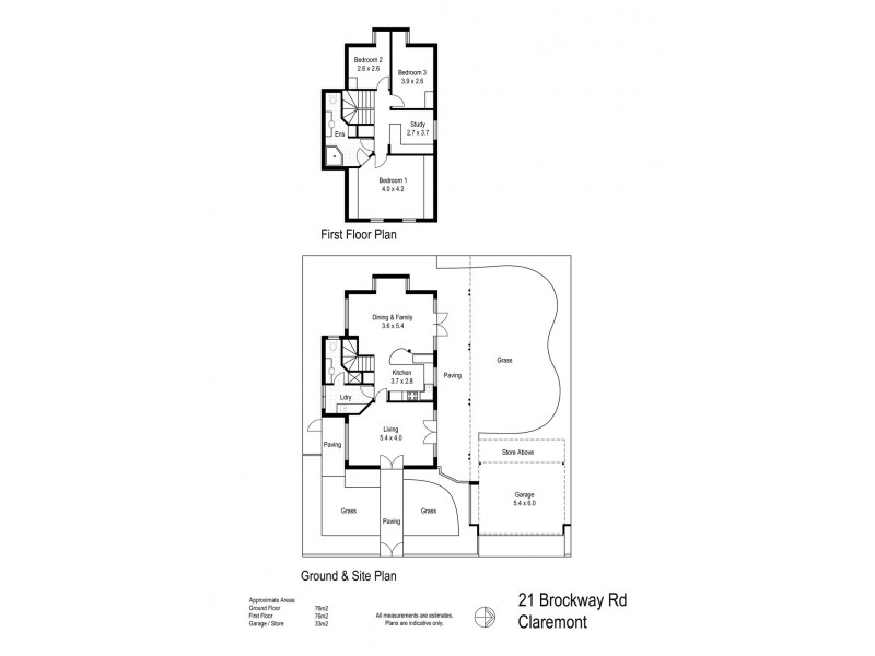 21 Brockway Road, Claremont WA 6010 Floorplan