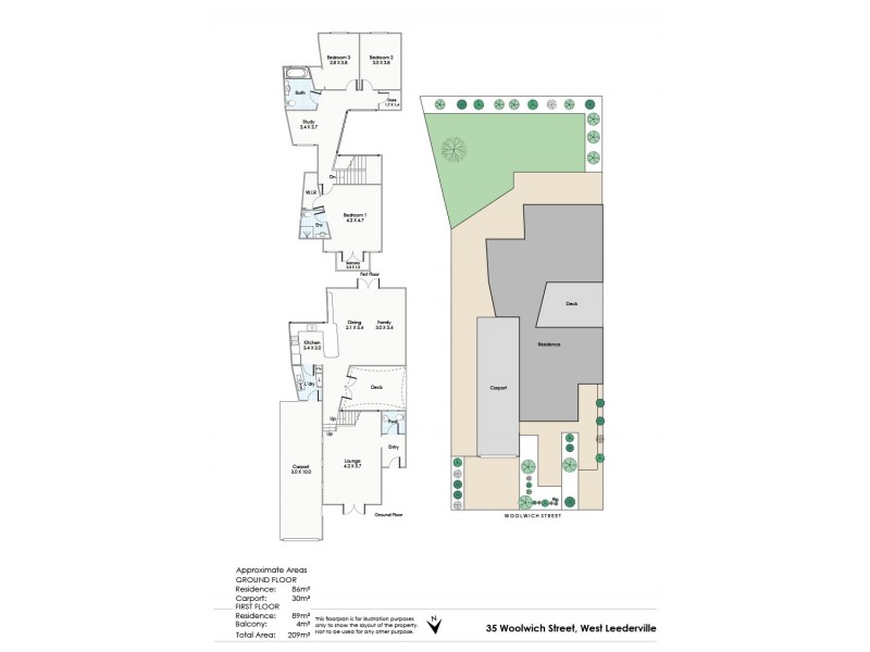 35 Woolwich Street, West Leederville WA 6007 Floorplan
